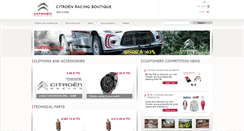 Desktop Screenshot of piecescitroensport.citroen.com