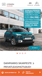 Mobile Screenshot of citroen.dk