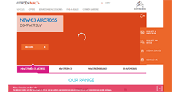 Desktop Screenshot of citroen.com.mt