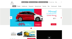 Desktop Screenshot of citroen.ee