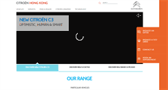 Desktop Screenshot of citroen.com.hk