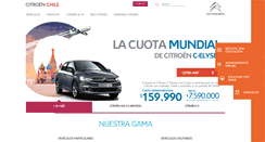 Desktop Screenshot of citroen.cl
