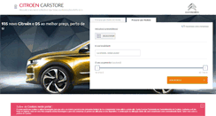 Desktop Screenshot of carstore.citroen.pt