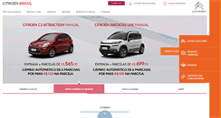 Desktop Screenshot of citroen.com.br