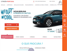 Tablet Screenshot of citroen.pt