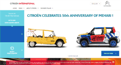 Desktop Screenshot of citroen.com