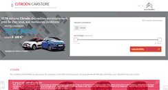 Desktop Screenshot of carstore.citroen.be