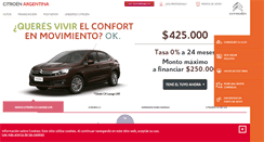 Desktop Screenshot of citroen.com.ar