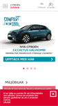 Mobile Screenshot of citroen.se