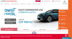 Desktop Screenshot of citroen.cz